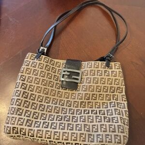 MISSHAPEN Vintage Authentic Fendi Zucca Mama